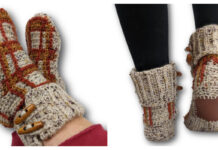 Turkey Trot Slippers Crochet Free Pattern