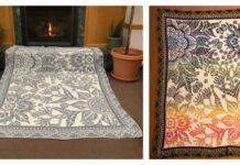 Midsummer Night's Dream Throw Blanket Crochet Free Pattern