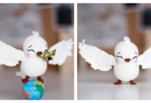 Amigurumi Dove Bird Crochet Free Patterns