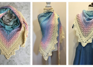 Magnificent Marge Shawl Crochet Free Pattern