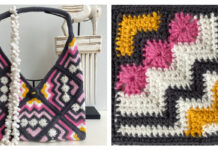 Ndebele Tile Square Crochet Free Pattern