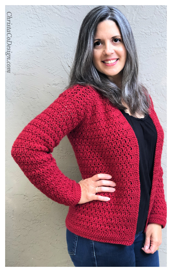 Sera Cardigan Crochet Free Pattern