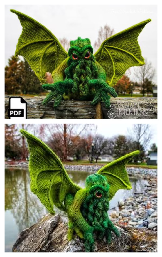 Amigurumi Cthulhu Crochet Pattern