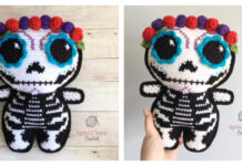 Amigurumi Sugar Skull Crochet Free Pattern