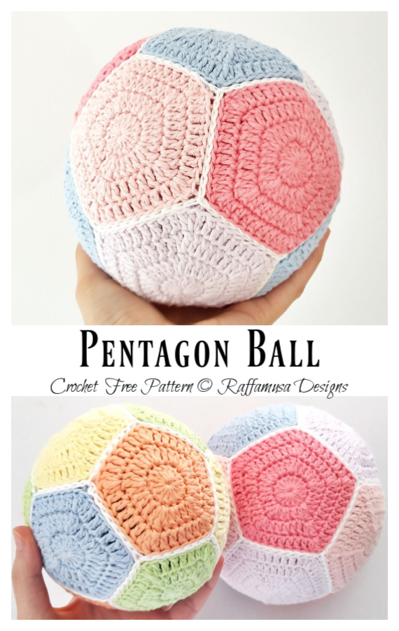 Pentagon Ball Crochet Free Pattern Crochet & Knitting