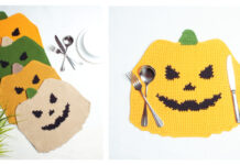 Pumpkin Placemat Crochet Patterns