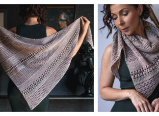 Silva Shawl Crochet Free Pattern