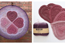 I Carry Your Heart Mandala Crochet Free Pattern