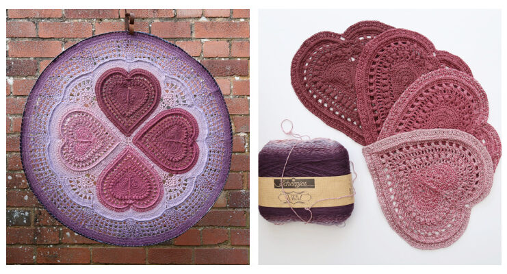 I Carry Your Heart Mandala Crochet Free Pattern