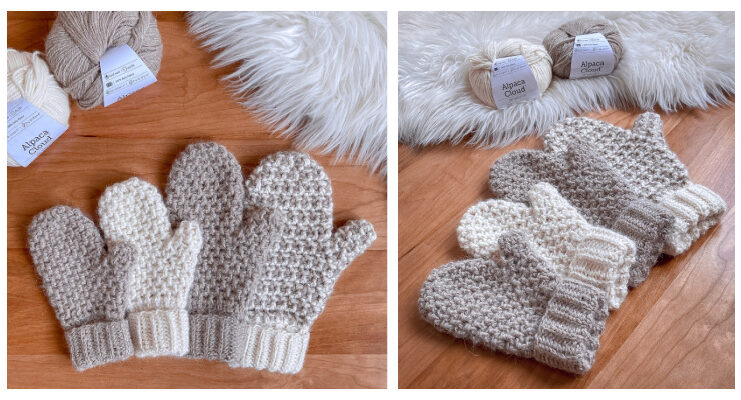 Calida Mittens Crochet Free Pattern