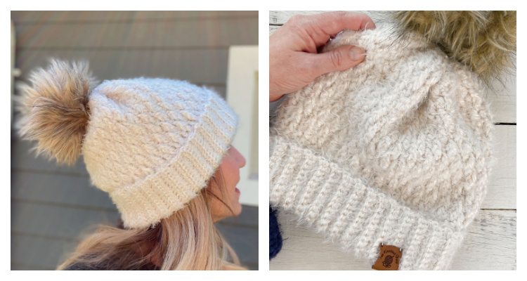 Alpine Hygge Beanie Crochet Free Pattern - Crochet & Knitting