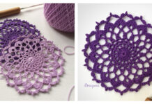 Arcane Aura Doily Crochet Free Pattern