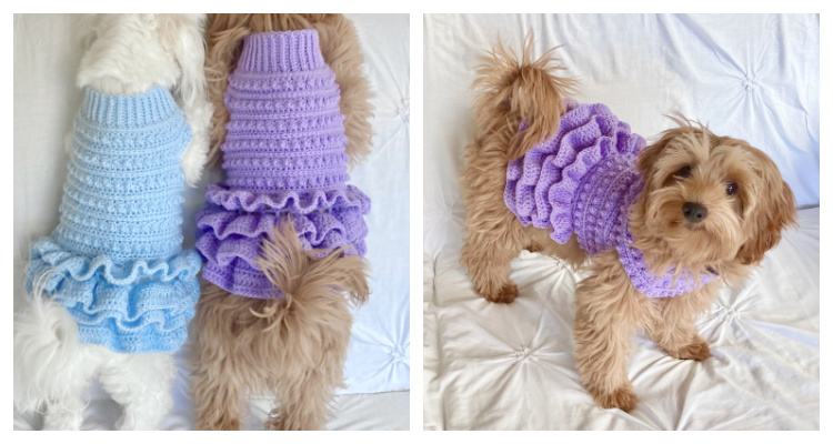 Lottie’s Spotty Doggy Dress Crochet Free Pattern - Crochet & Knitting