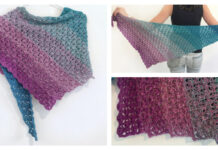 Floral Lace Shawl Crochet Free Pattern