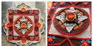 Marigold Desert Blanket Crochet Pattern