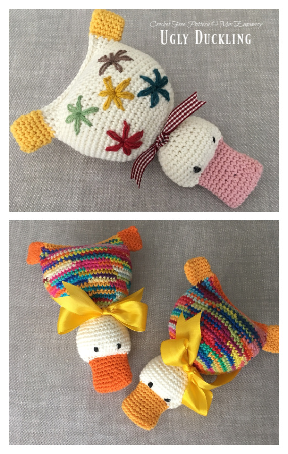 Ugly Duckling Crochet Free Pattern