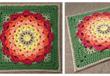 Abagail Granny Square Crochet Free Pattern