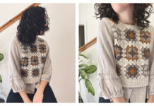 Agnes Sweater Vest Crochet Free Pattern