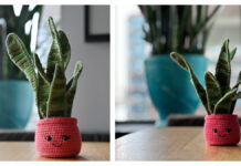 Amigurumi Snake Plant Crochet Free Pattern