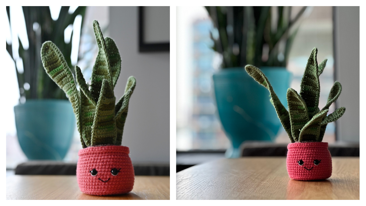 Amigurumi Snake Plant Crochet Free Pattern Crochet Knitting