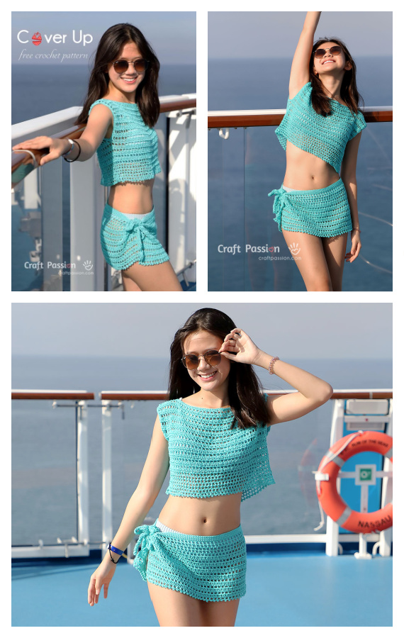 Bikini Cover Up Crochet Free Pattern