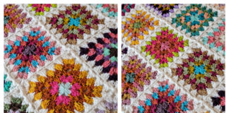 Bright Side Afghan Blanket Crochet Free Pattern