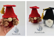 Graduation Gnome Crochet Free Pattern