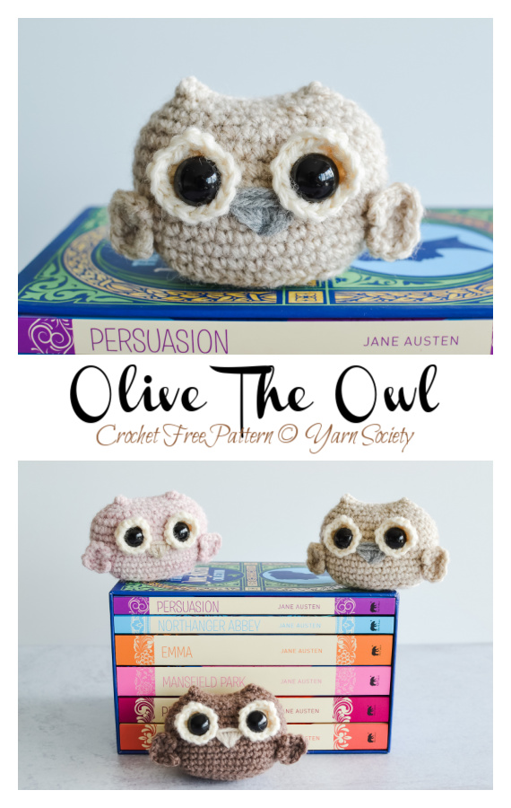 Amigurumi Olive The Owl Crochet Free Pattern