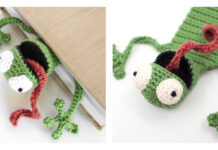 Frog Bookmark Crochet Pattern