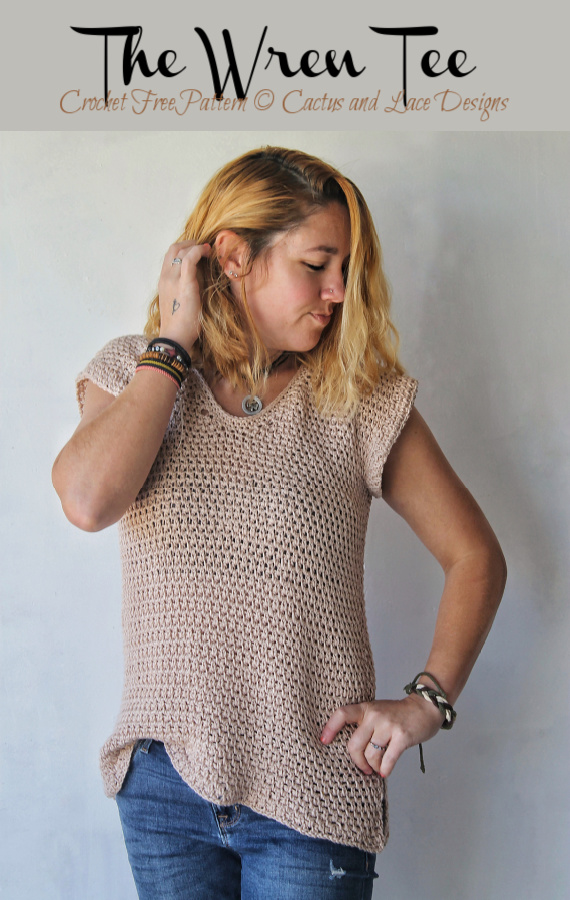 The Wren Tee Crochet Free Pattern