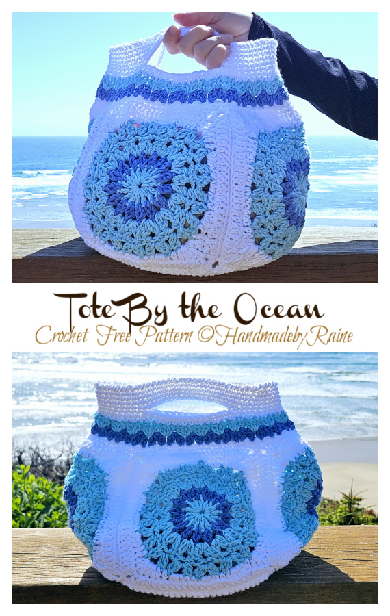 Tote By the Ocean Crochet Free Pattern