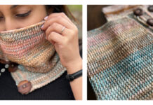 The Layer Cake Cowl Tunisian Crochet Free Pattern