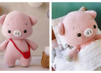 Amigurumi Helen the Pig Crochet Free Pattern