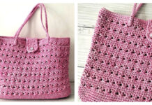 Crossed Stitch Bag Crochet Free Pattern