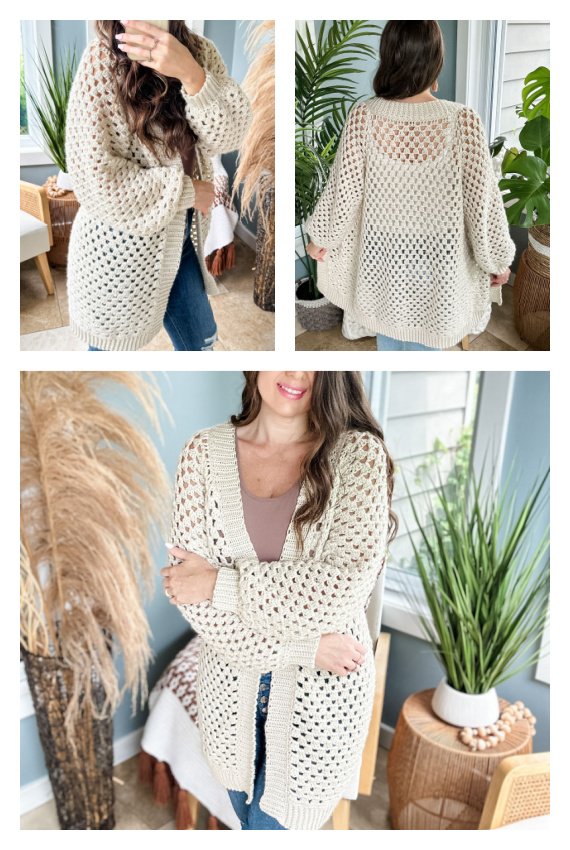 Granny Pop Cardigan Crochet Pattern Crochet & Knitting