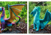 Amigurumi Flying Dragon Crochet Pattern