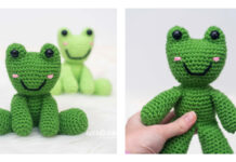 Amigurumi Fergus the Frog Crochet Free Pattern