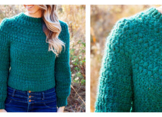 Macchiato Sweater Crochet Free Pattern