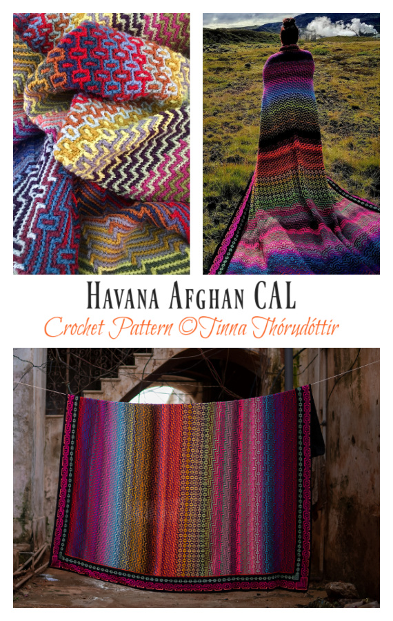 Havana Afghan CAL Crochet Pattern