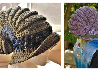 Snail Shell Hat Crochet Free Pattern